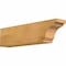 Ekena Millwork Pescadero Rough Sawn Rafter Tail, Western Red Cedar, 4"W x 6"H x 24"L RFT04X06X24PEC00RWR - alternate 1